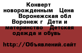 Конверт  новорожденным › Цена ­ 500 - Воронежская обл., Воронеж г. Дети и материнство » Детская одежда и обувь   